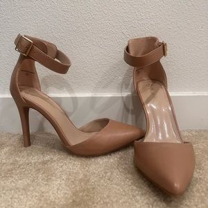 DREAM PAIRS Oppointed-Ankle Women's Pointed Toe D'Orsay High Heel StilettoSIZE 8